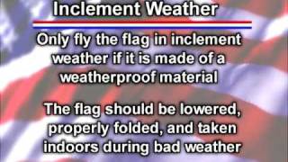 Flags, Flagpoles, and Flag Etiquette