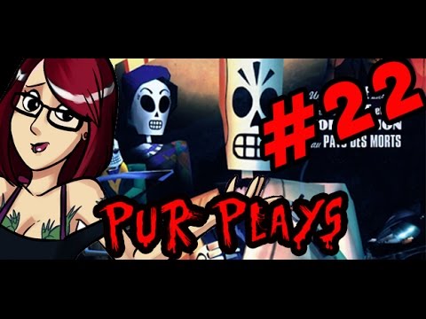 Let's Play: Grim Fandango [part 22] Freaking out the botanist