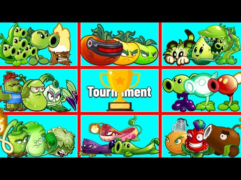 PvZ 2 Tournament - 8 Best Team Plants - Which Plant Team Will Win?