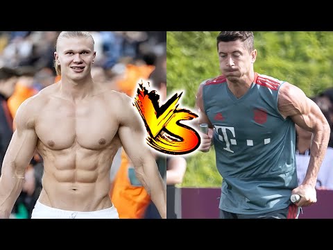 Robert Lewandowski VS Erling Haaland Transformation ★ From Baby To 2025