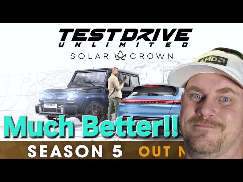 Test Drive Unlimited Solar Crown Season 5 Update Is It Good? Thrustmaster T598 RTX 5090