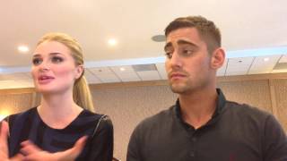 Emma Rigby and Michael Socha for Once Upon A Time In Wonderland at SDCC 2013! video