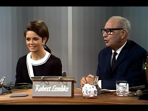 Was bin ich? Folge 101 vom 24.06.1969 mit Robert Lembke und dem prominenten Ehrengast Wencke Myhre