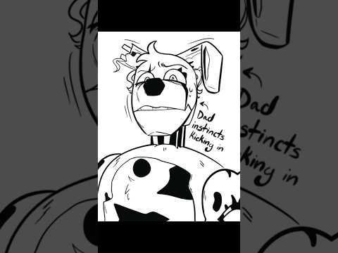 When Your Dad Instincts Kick in - Springtrap x Y/n - #fnaf #fypage #fup #springtrap #fanart