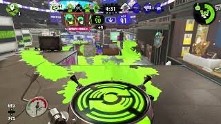 47歳でもSplatoon2   厳選無し初戦から2試合S+ハコフグ アジフライ エリア