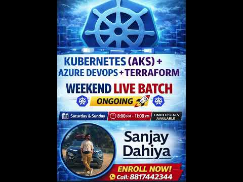 👉 From Zero to Production 🚀 Kubernetes AKS + Azure DevOps + Terraform LIVE  #kubernetes #aks #devops