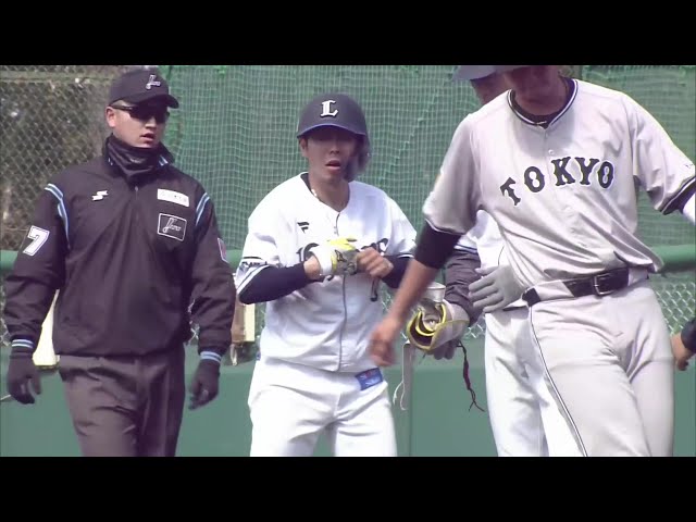 【ファーム】ライオンズ・児玉亮涼 変化球をすくい上げ技ありのタイムリーヒットで1点を返す‼ 2025年3月30日 埼玉西武ライオンズ 対 読売ジャイアンツ