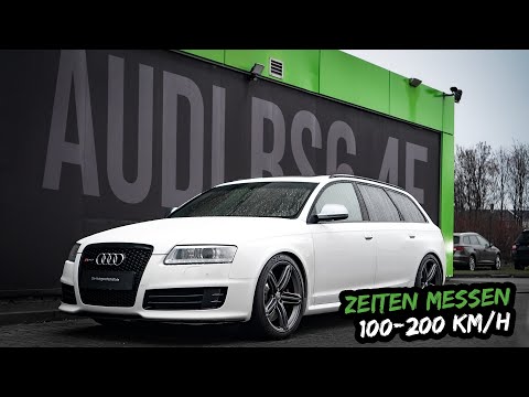 Wie schnell ist der V10 Familienkombi? | Unser Audi RS6 | Fahrzeugvorstellung + Zeiten messen | DAG