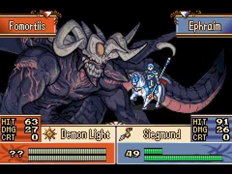 Fire Emblem 8 The Sacred Stones - Demon King Fomortiis