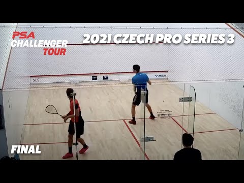 Live Squash: 2021 Czech Pro Series 3 - Final