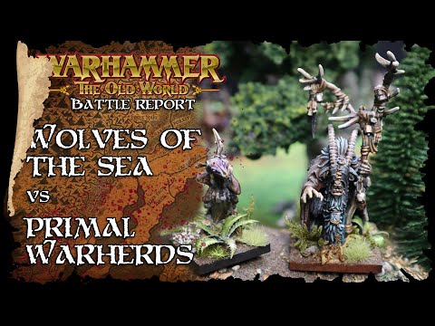Beastmen Primal Warherds  Vs Warriors of Chaos Wolves of the Sea - The Old World Battle report