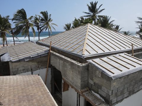 Techo de 4 aguas - 140m2 - Carpintería Francesa