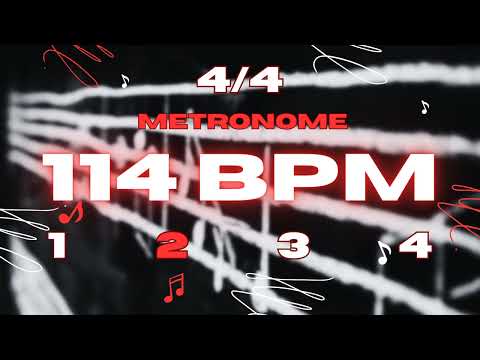 114 BPM - 4/4 Metronome