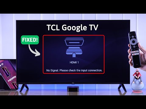 HDMI No Signal on TCL Google TV? - Fixed!