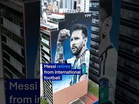 Lionel Messi ends international career | DW News