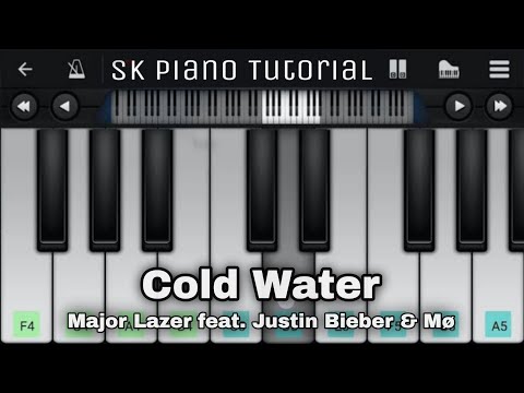 Cold Water - Major Lazer feat. Justin Bieber & MØ | EASY Piano Tutorial | Perfect Piano