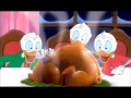 Donald Duck Stuck On Christmas Turkey