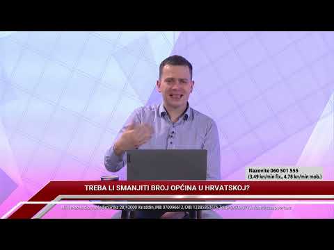 TV REPLIKA 04.04.2022. - TREBA LI SMANJITI BROJ OPĆINA U HRVATSKOJ?