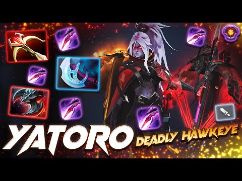 Yatoro\Raddan Drow Ranger Deadly Hawkeye - Dota 2 Pro Gameplay [Watch & Learn]