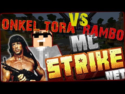 OnkelTora versus RAMBO - MC STRIKE || └◄MiniGames►┘[Deutsch | 1080p]