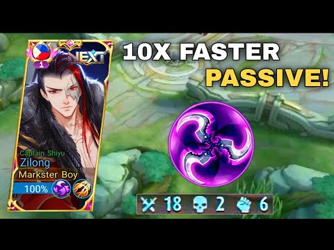 ZILONG NEW BUILD HUNTER STRIKE🔥 10X FASTER PASSIVE STACKS DAMAGE!!!  ZILONG BEST BUILD 2023 | MLBB