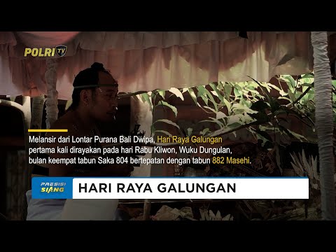 INFOGRAFIS PERINGATAN HARI RAYA GALUNGAN 2025