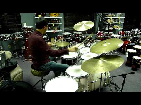 Jorge Perez-Albela Plays His Yamaha Drums - Part 9
