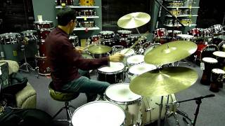 Jorge Perez-Albela Plays His Yamaha Drums - Part 9