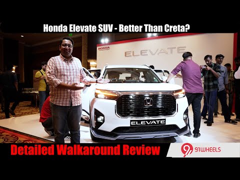 Honda Elevate SUV Is Here To Beat Rivals || Detailed Walkaround Review || Better Than Hyundai Creta?
