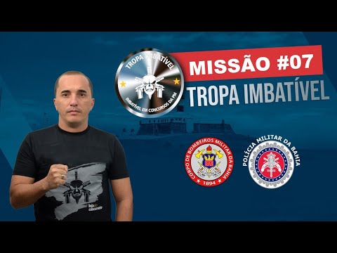 Missão #07 PMBA e CBMBA - Estatuto dos Policiais Militares do Estado da Bahia - Emerson Castro