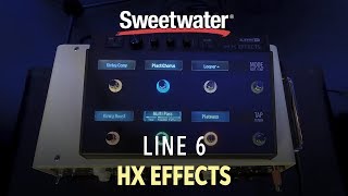 Video thumbnail for Line 6 HX Effects Guitar Multi-effects Floor Processor Demo by Sweetwater