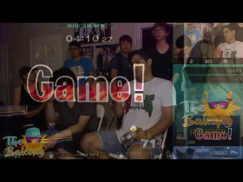 Melee @ the Balcony 105 (The Final Balc) - Losers Top 8 ft. Yam$ (Sheik) VS Pulse (Marth)
