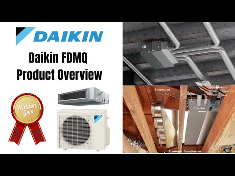 Daikin FDMQ Ducted Ductless Mini Split Overview