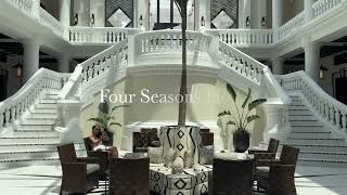 Inside the new Four Seasons Hotel and Residences Cartagena
