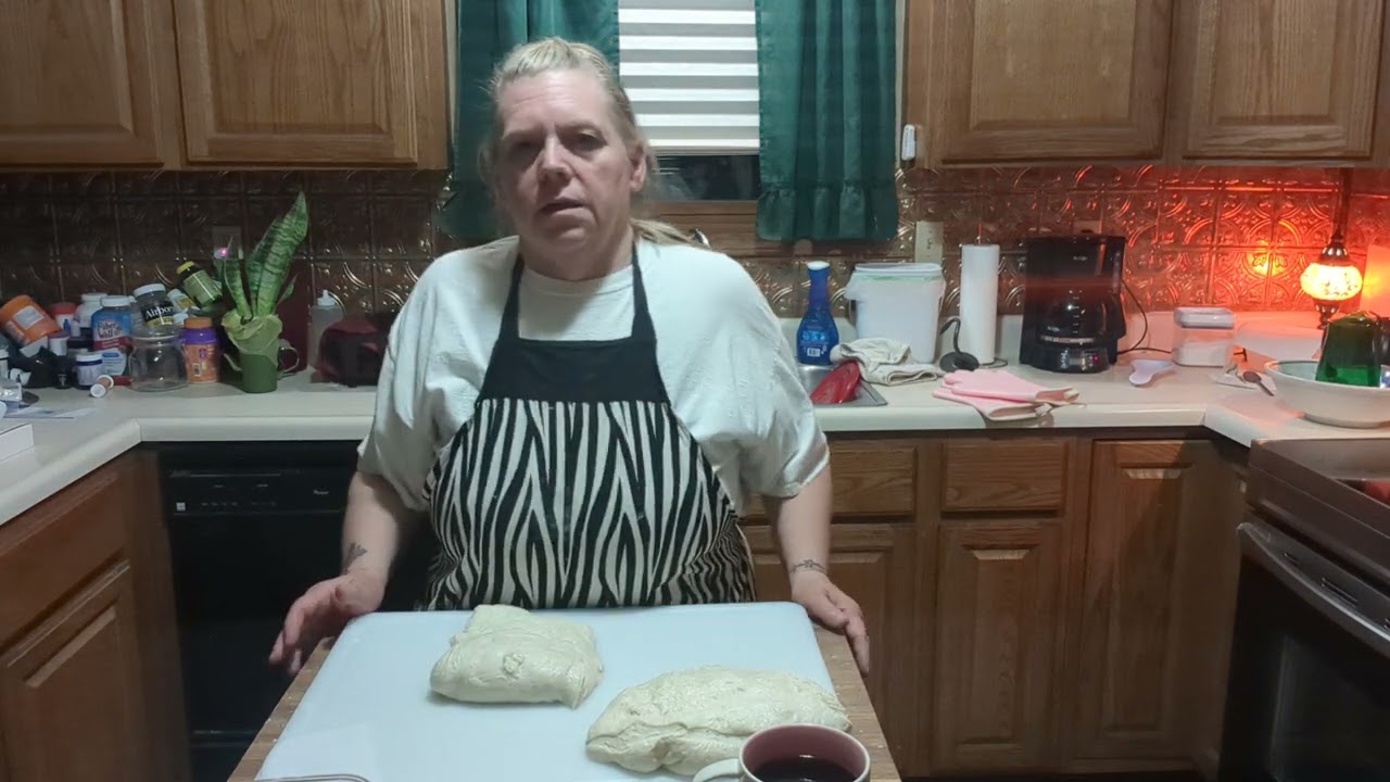 Shaping overproofed dough. Over sleeping = Over proofing!
