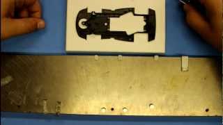 ASCC - Slot.it slot car setup : Part #1 - Straightening a chassis