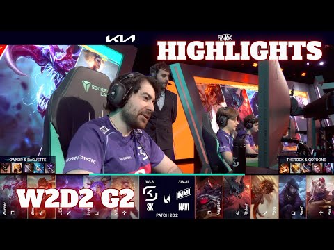 SK vs NAVI - Highlights | Week 2 Day 2 LEC Versus 2026 | SK Gaming vs Natus Vincere W2D2
