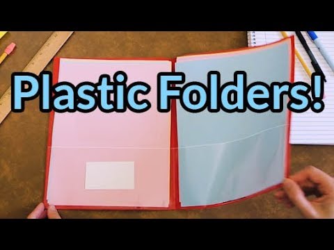 Plastic Pocket Folders for School Office