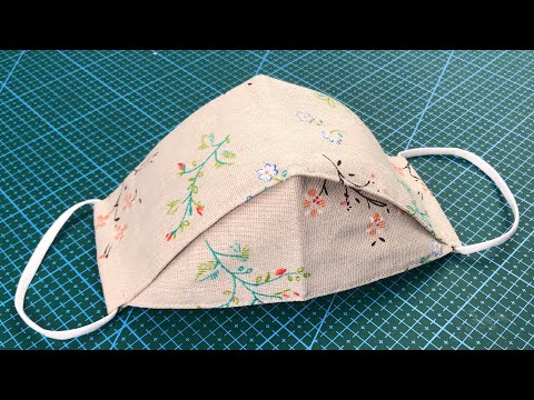 Make Fabric Face Mask at home// Easy Face Mask Pattern//DIY MASK