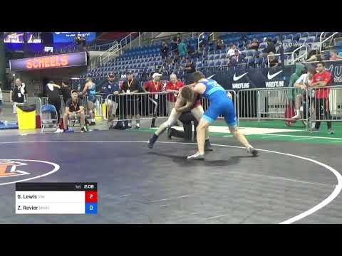 72 Kg Rr Rnd 2 - Gabriel Lewis, Viking Wrestling Club (IA) Vs Zachary Revier, Minnesota 93d3