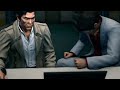 Kazuma Kiryu Slams Desk But Only The Desk Has Sound