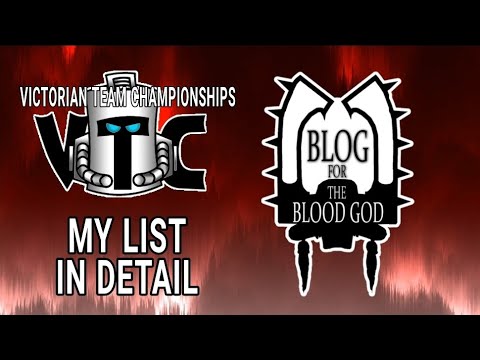 VTC Army list, Tactics and Strategy Review - Emperors Children and Word Bearers Chaos Space Marines