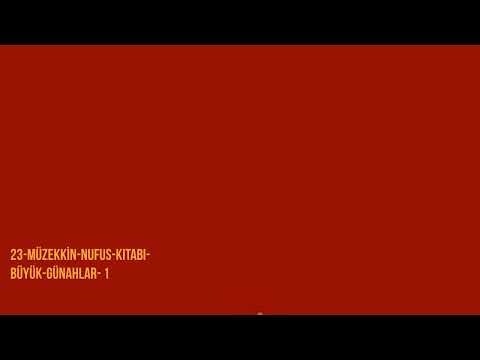 23-MÜZEKKİN NUFUS KİTABI -BÜYÜK GÜNAHLAR-1