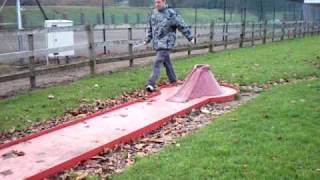 Minigolf at Sandwell Valley Park, West Bromwich Video 4 of 5