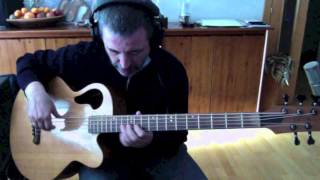 Jordi Gaspar - Falling Grace - Acoustic Bass Guitar solo