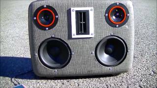 Vintage Suitcase Stereo by Hi-Fi Luggage Demo of 