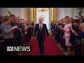 Vladimir Putin's long, long, long walk to his inauguration (2018) | ABC News