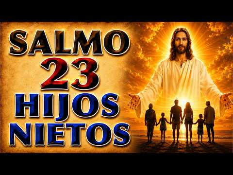 SALMO 23 ORACIÓN PARA HIJOS Y GRANDHIJOS | PROTECCIÓN, PAZ Y BENDICIÓN