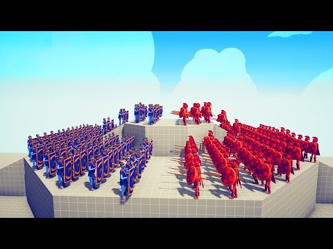 50x vs 50x CLASSIC MELEE UNITS TOURNAMENT Part 4 | TABS - Totally Accurate Battle Simulator