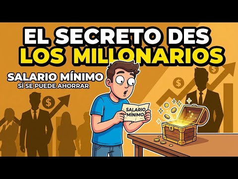 THE SECRET OF MILLIONAIRES for saving money on minimum wage